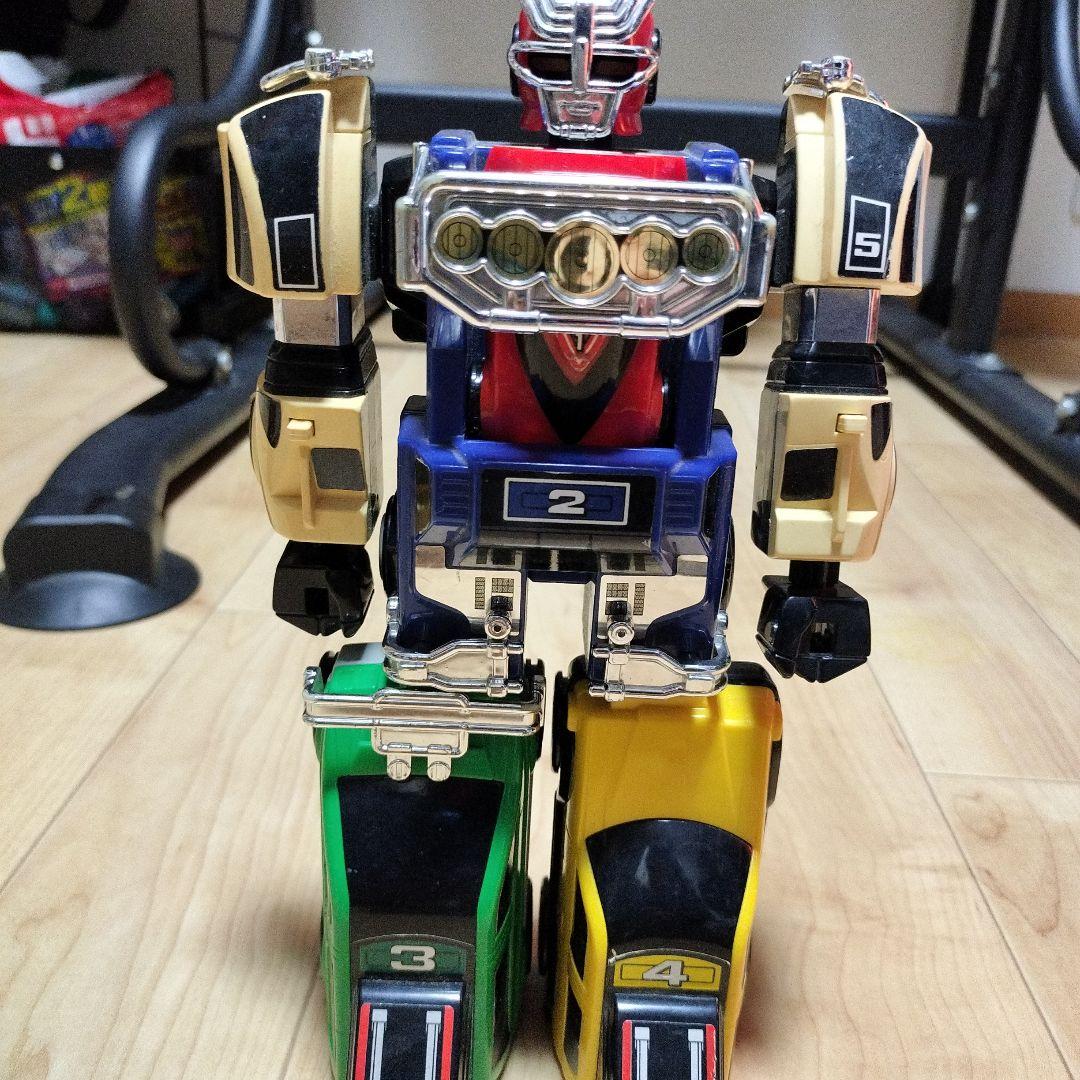 激走戦隊カーレンジャー 激走合体DX RVロボ ジャンク - メルカリ