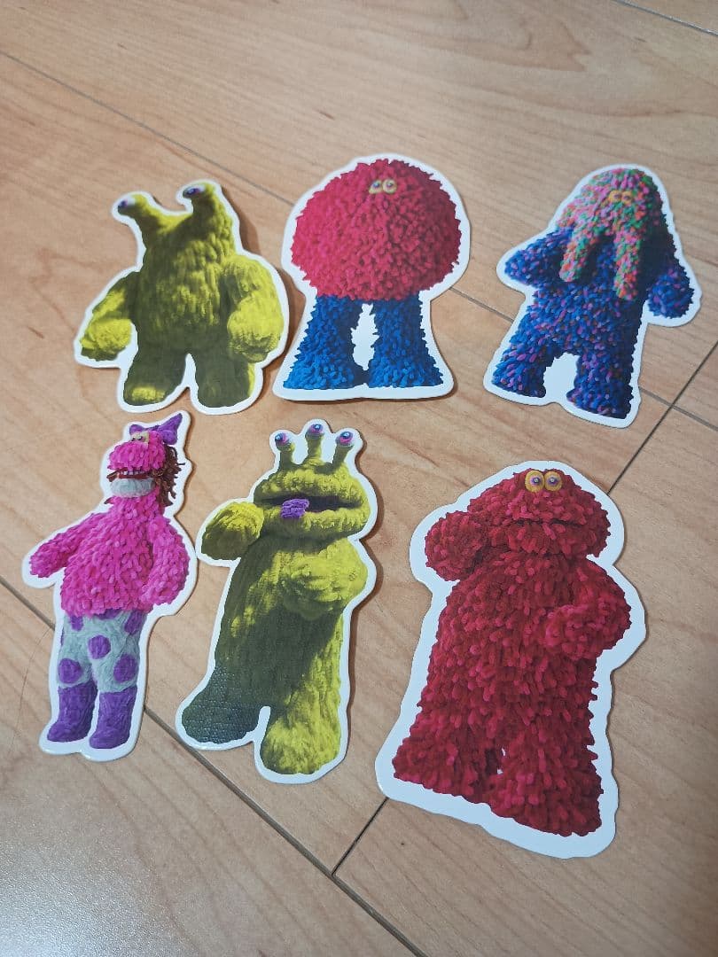 フジサキタクマ モールモンスターズ トイチャーム 6体セット MOGOLS