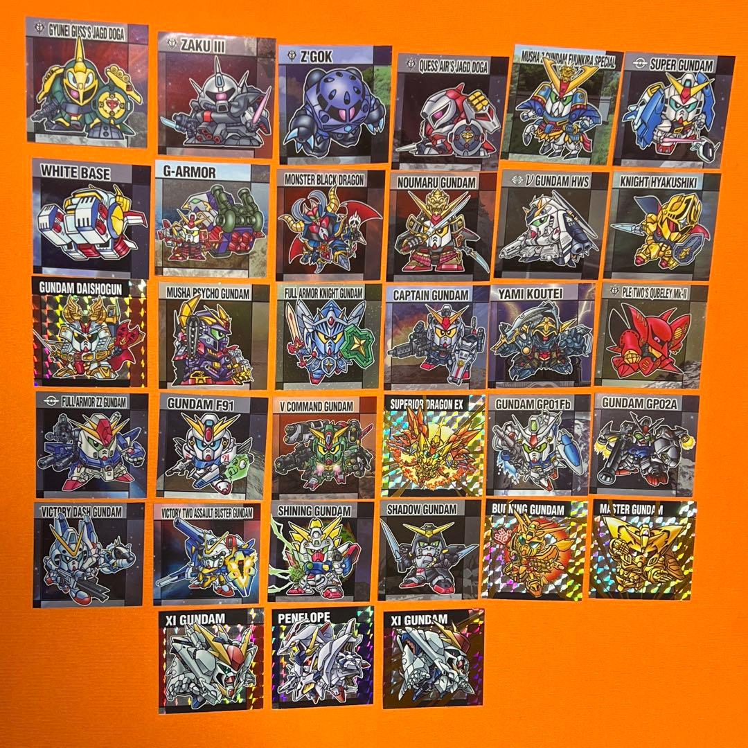 元祖SDガンダムスナック２　全33種　フルコンプリート　大特価