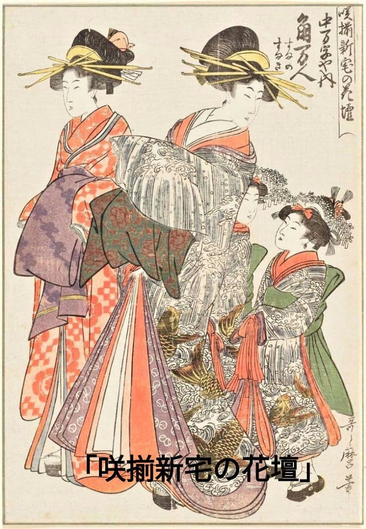 喜多川歌麿 選集「歌麿が描いたおんなたち」其の壱 - メルカリ