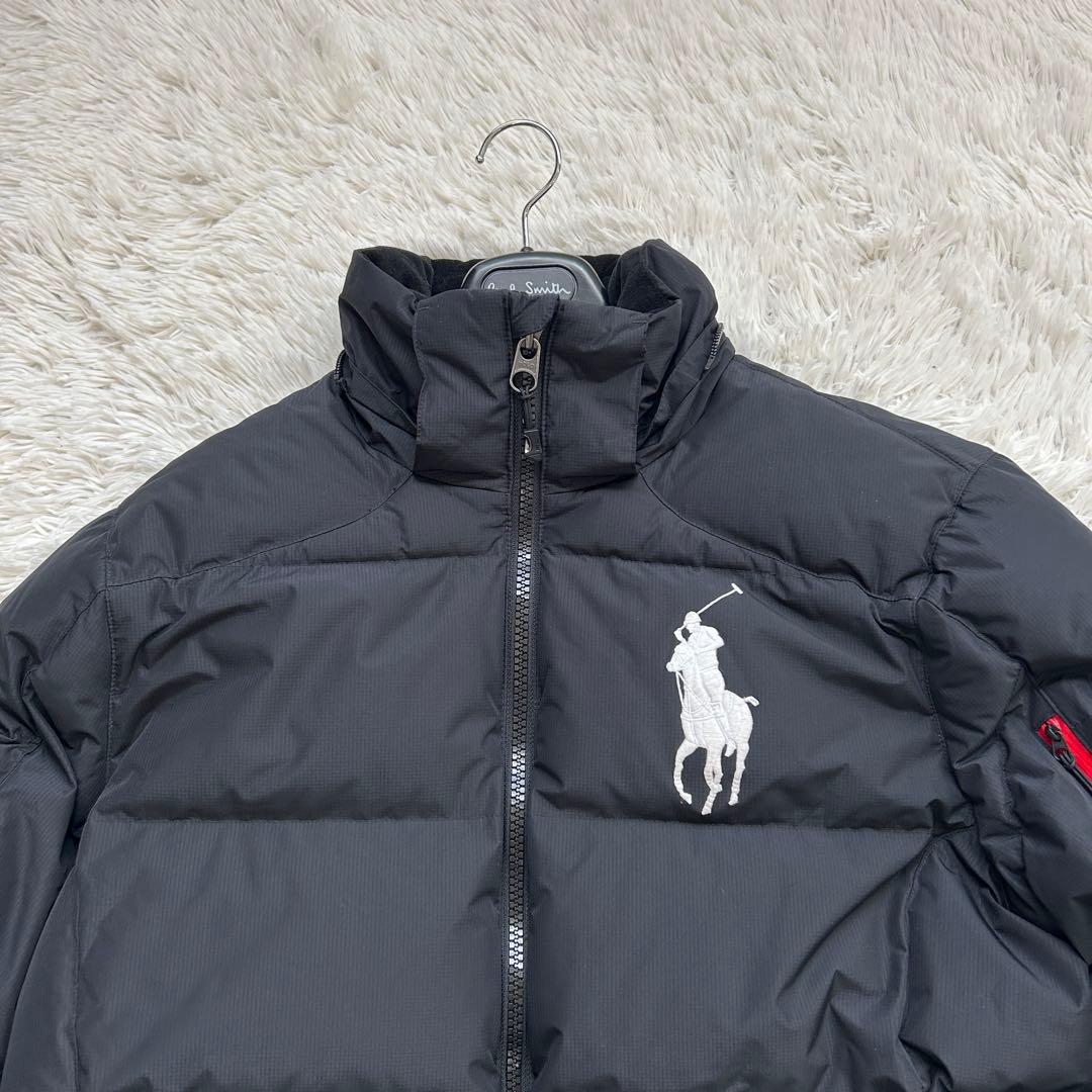 美品 ポロラルフローレン ビッグポニー ダウンジャケット ブラック L