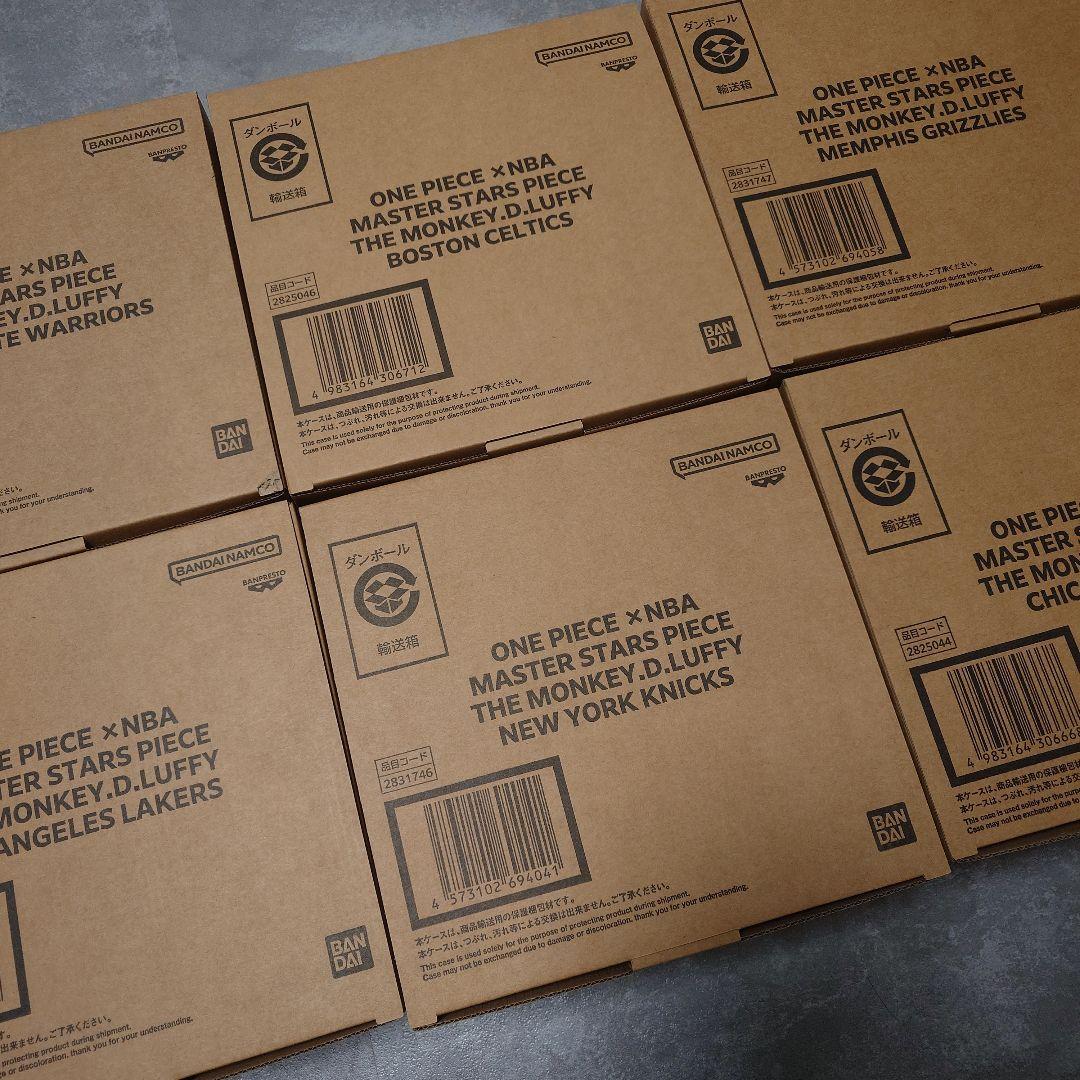ONE PIECE BASE SHOP NBA ルフィ 6点セット - メルカリ