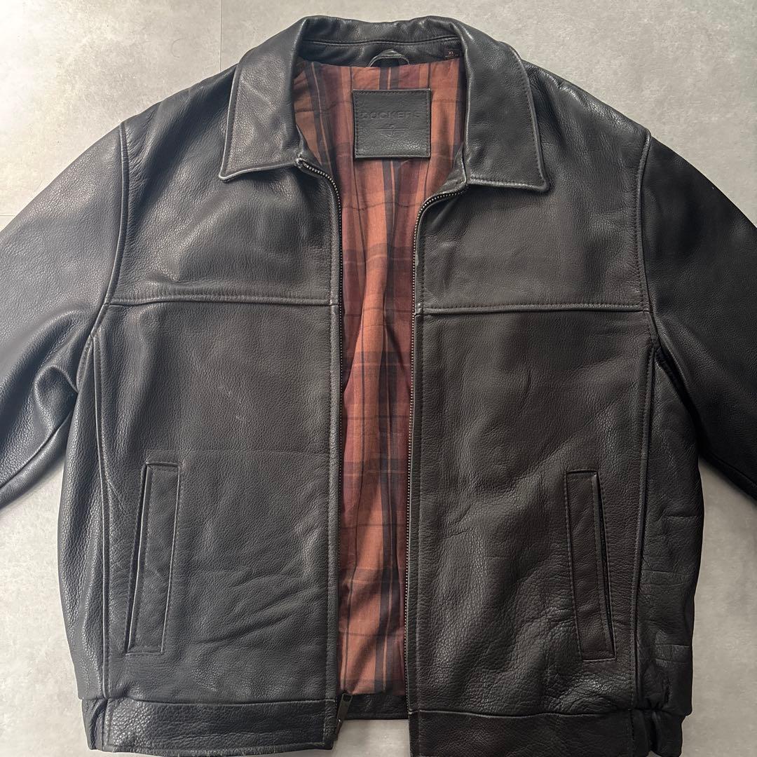 DOCKERS 革ジャン 革ジャケット