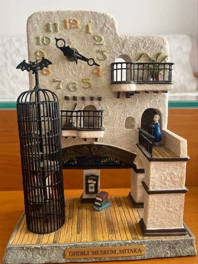 三鷹の森ジブリ美術館 ジオラマ置き時計