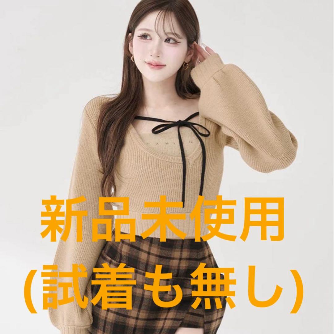 darich ダーリッチ アシメレイヤードニットトップス - メルカリ