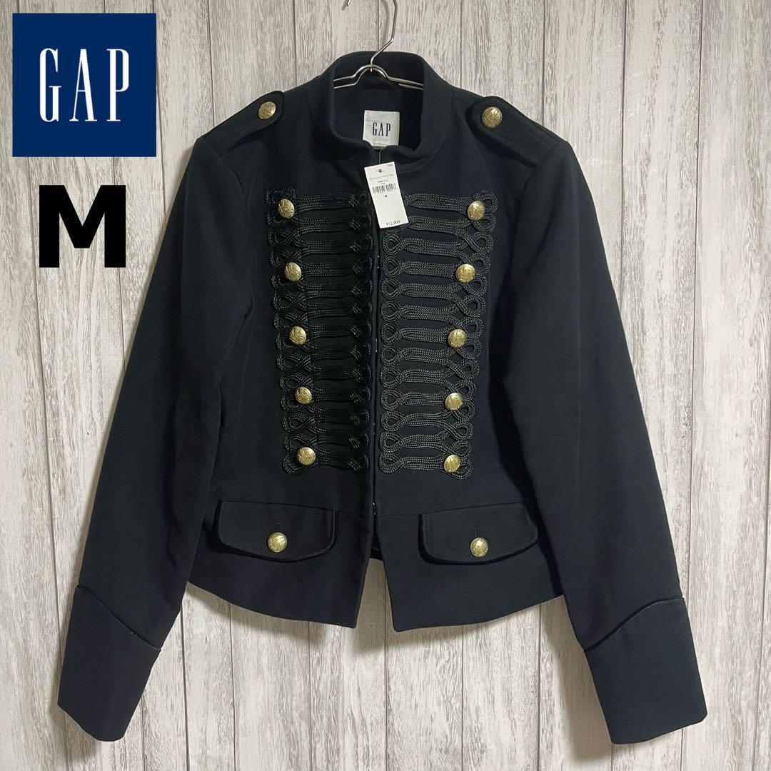 人気デザイン✨GAP ギャップ ナポレオンジャケット　金ボタン　ブラック　M