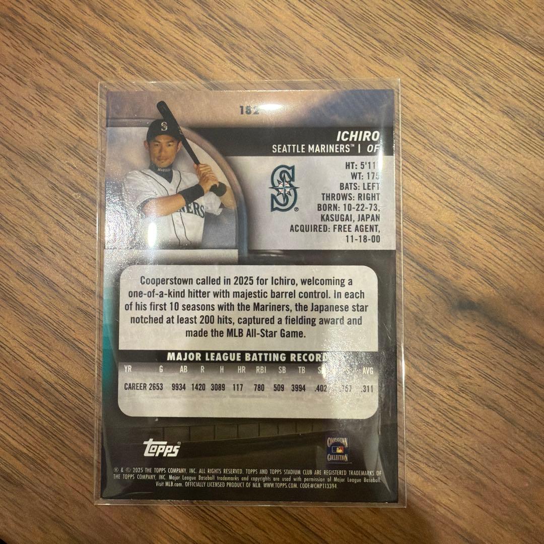 イチロー シアトル・マリナーズ トレーディングカード - メルカリ