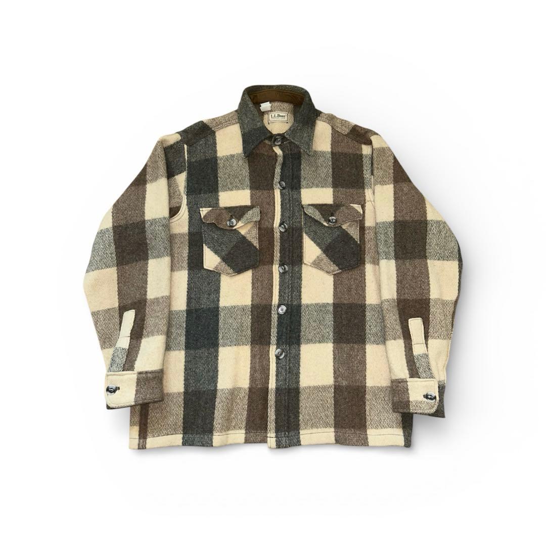 70s〜80s L.L.Bean USA製 ウールジャケット L ヴィンテージ