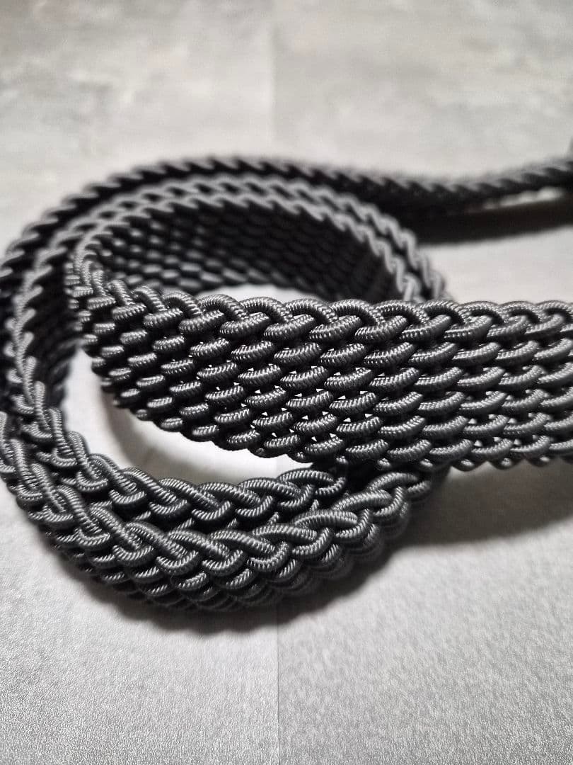 LAIGLON L'AIGLONレグロン 革巻きエラスティックメッシュベルト90