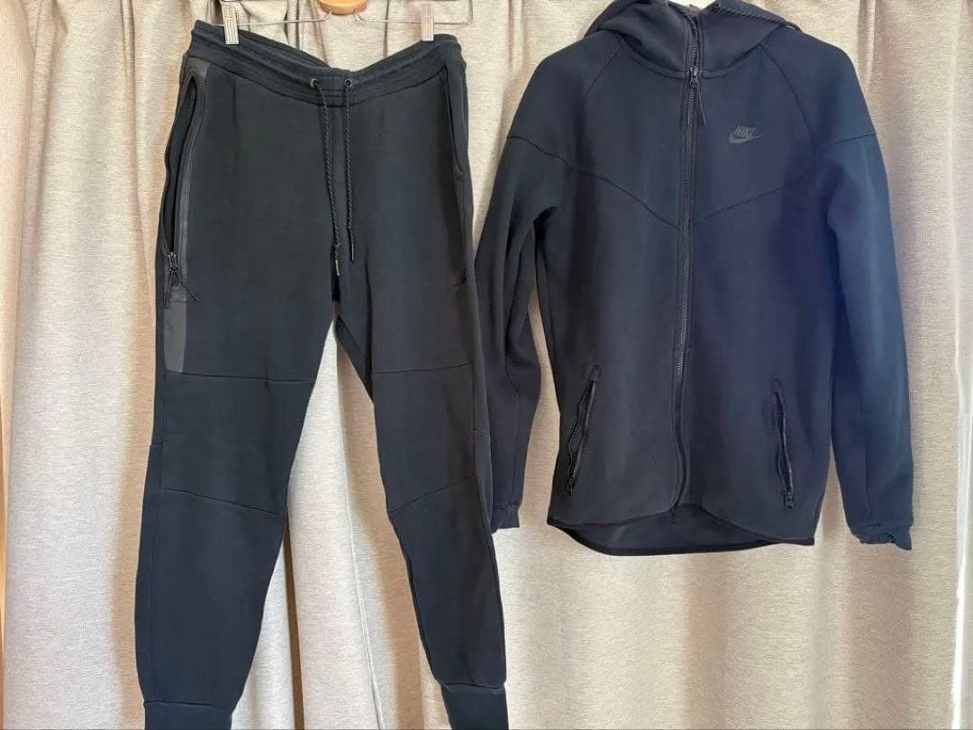 Nike ジャージ上下セット L テックフリース　ブラック