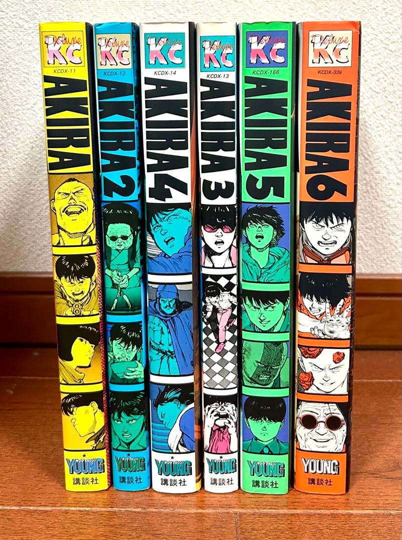 AKIRA 全巻セット デラックスKC 全6巻 大友克洋 名作 - メルカリ