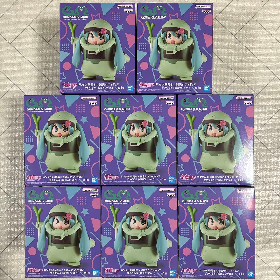 ガンダム45周年×初音ミク フィギュア ザクぐるみ [初音ミクVer.]ザクミク
