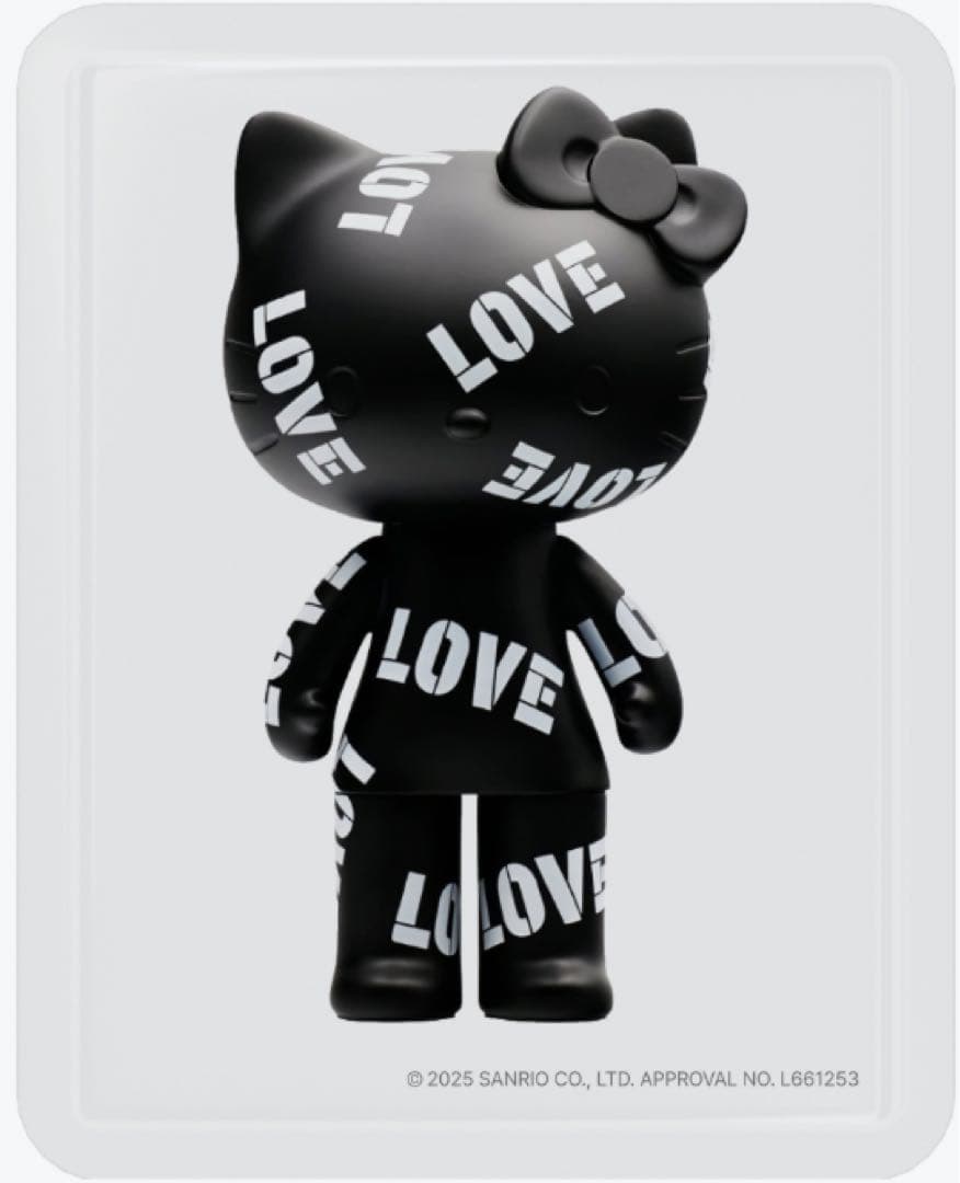 ハローキティ ブラック LOVE