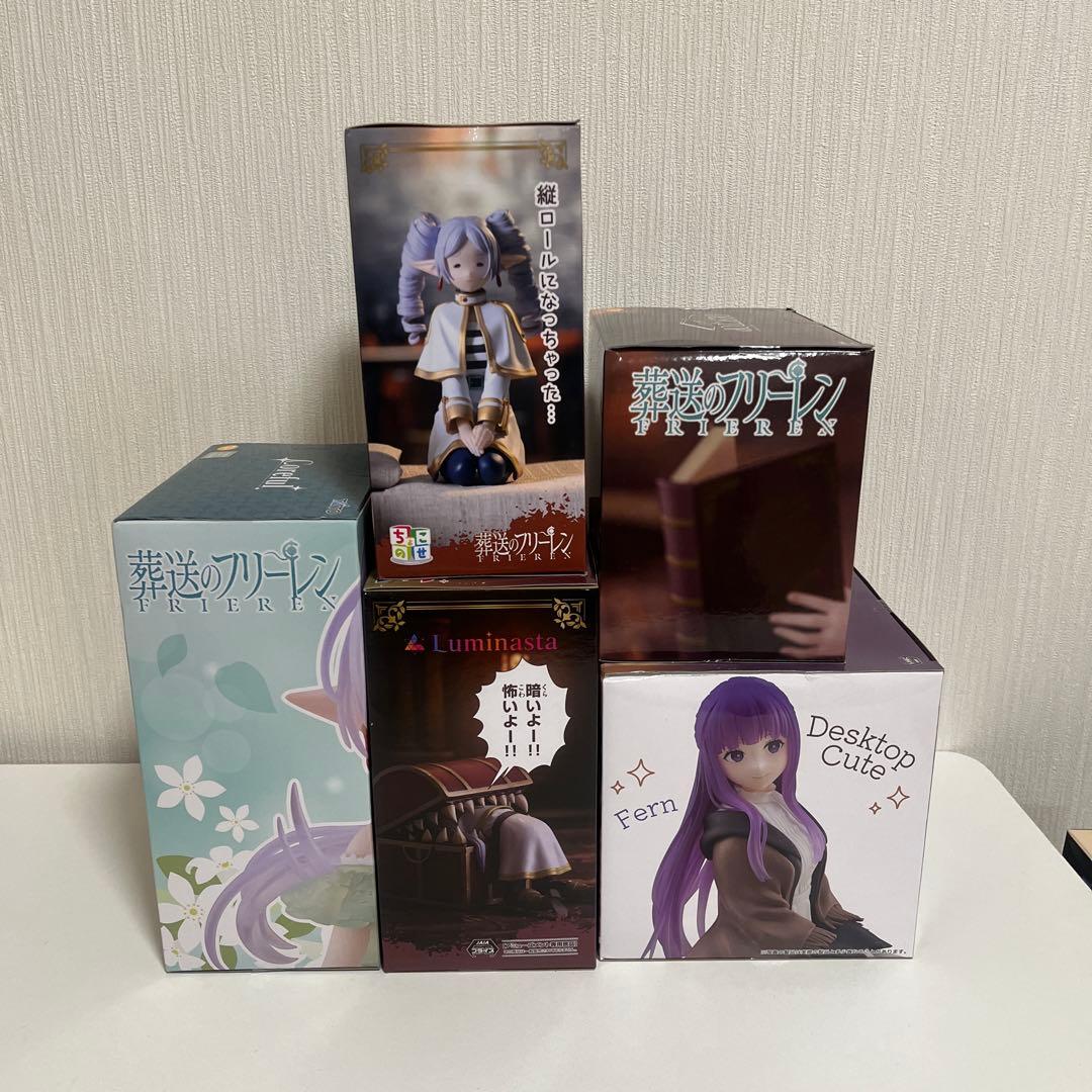 葬送のフリーレン フリーレン フェルン プライズフィギュア 8点セット