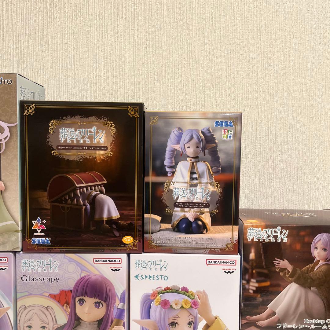 葬送のフリーレン フリーレン フェルン プライズフィギュア 8点セット