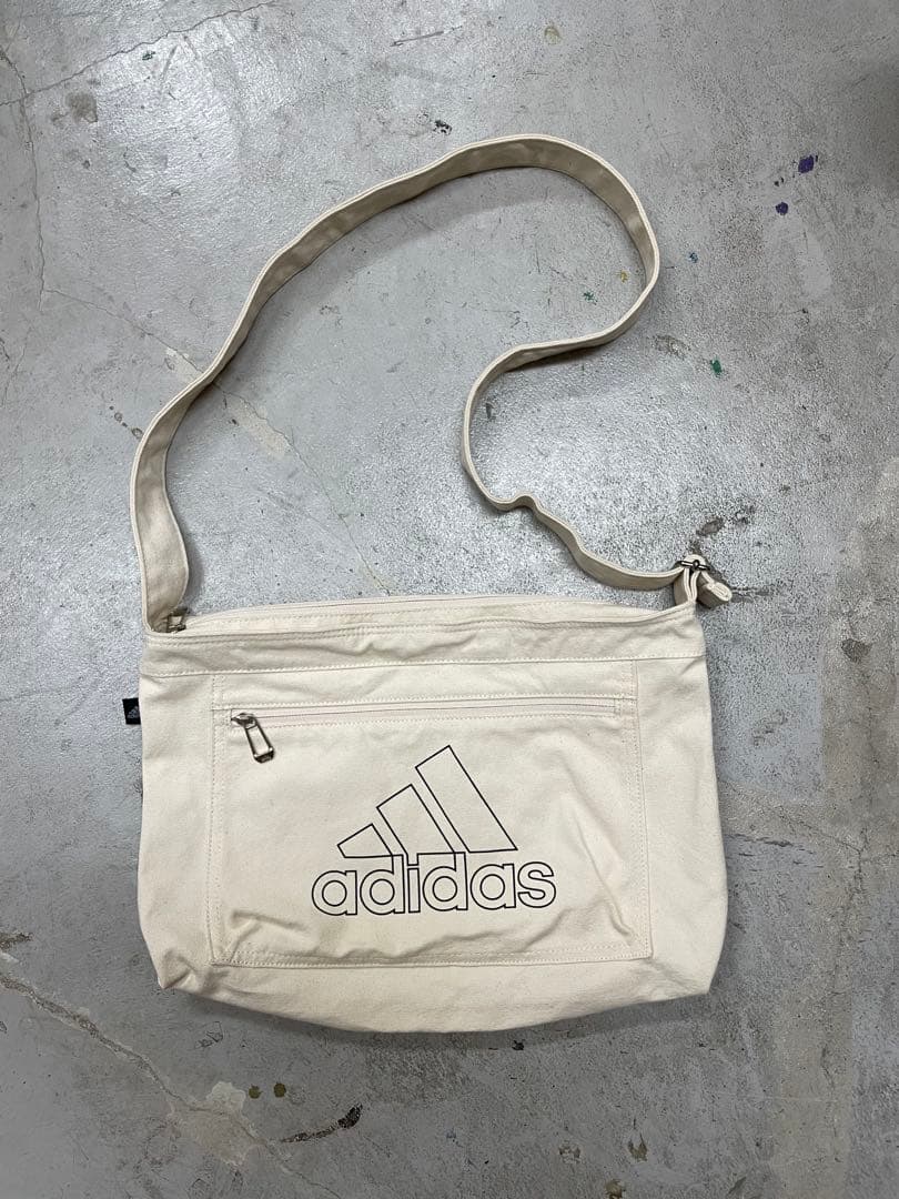 00s adidas アディダス メッセンジャーバック ショルダーバック y2k