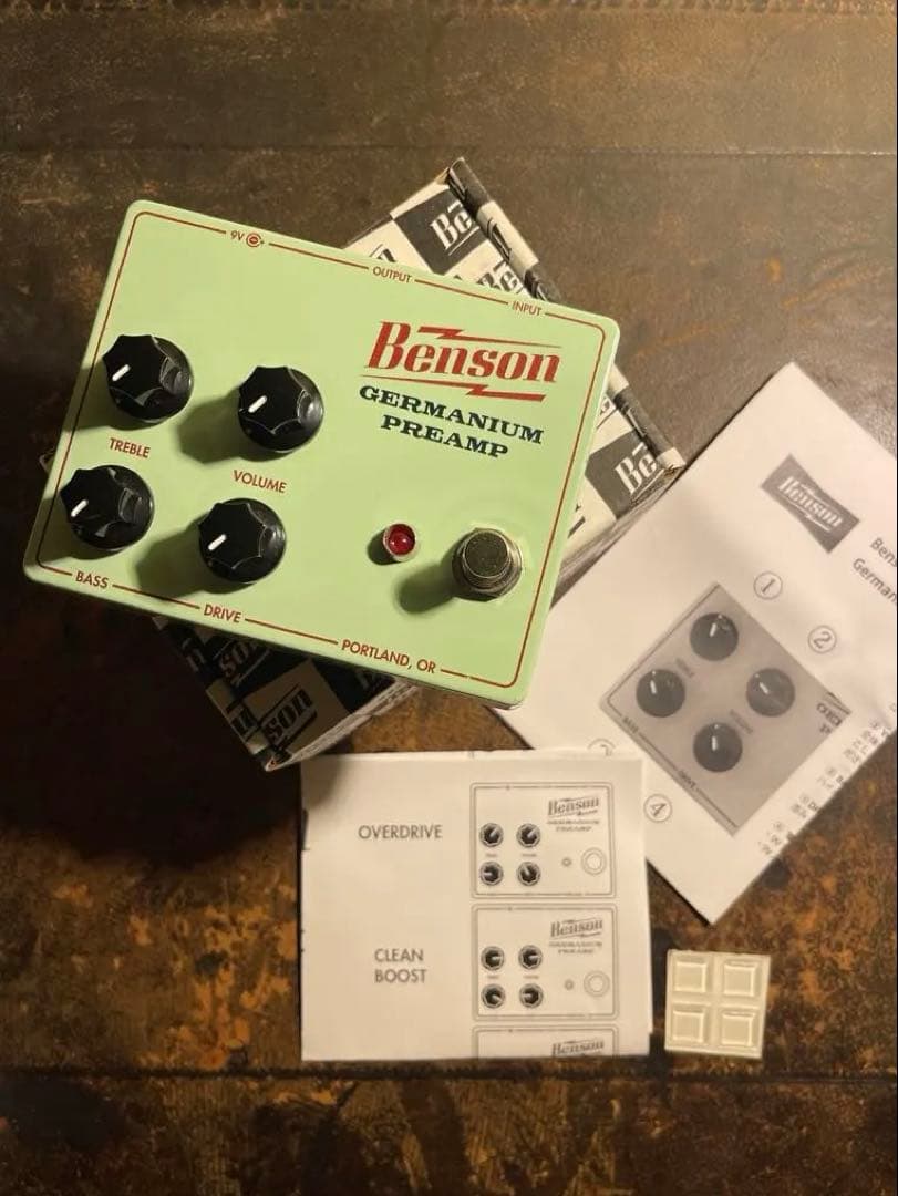 Benson Amps Germanium Preamp ゲルマニウム