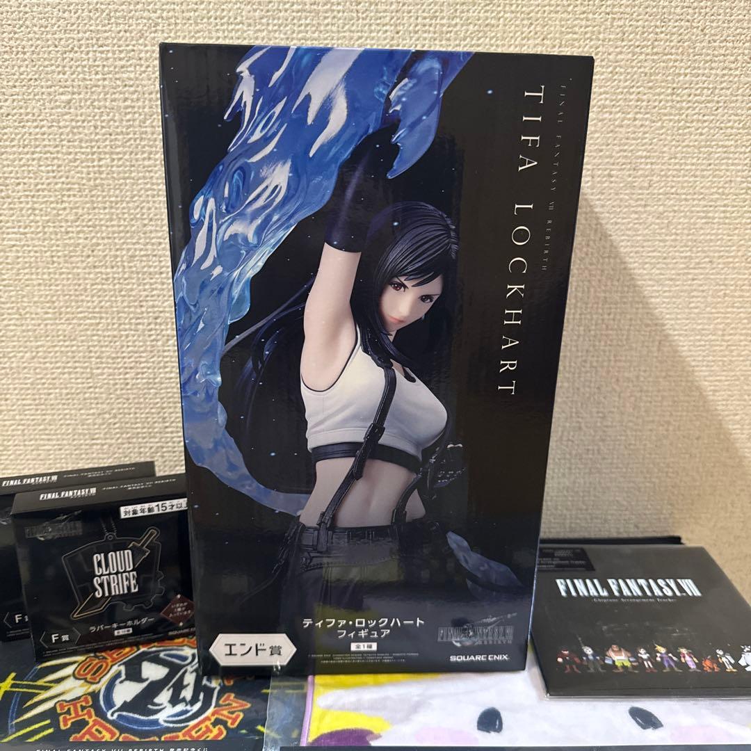 ファイナルファンタジーVIIラスト賞・ティファロックハートフィギュア/5点付属