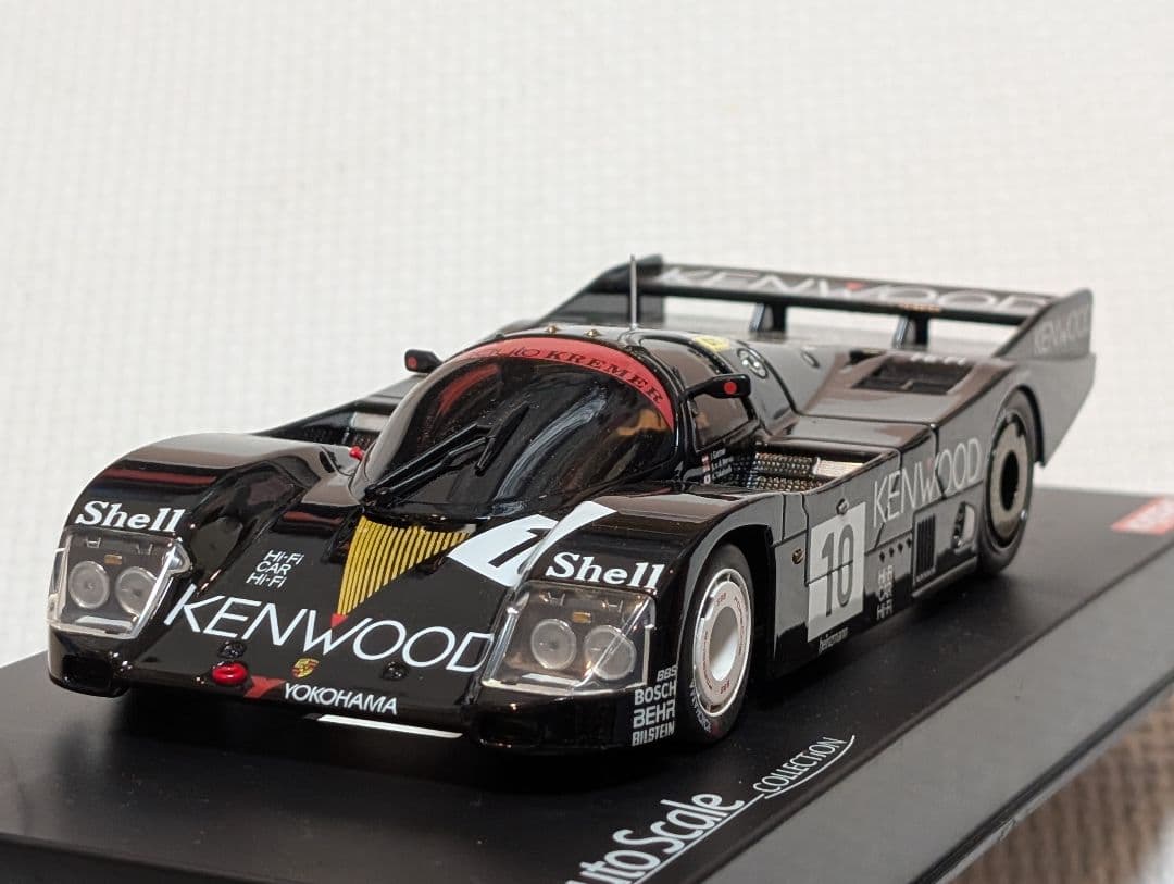 京商MINI-Z レーサー用 オートスケール ポルシェ 962C ケンウッド