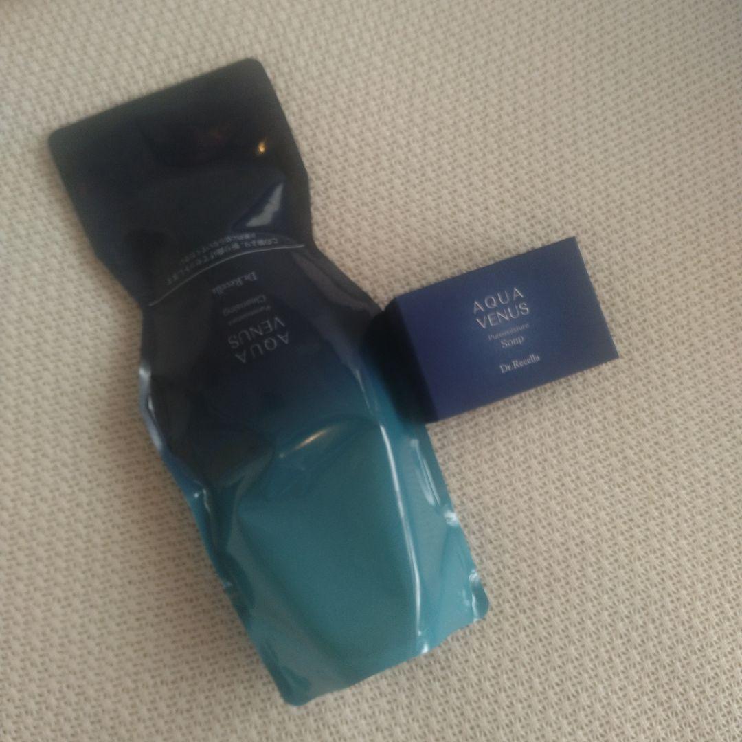 AQUA VENUS クレンジングジェル500g、石鹸110g