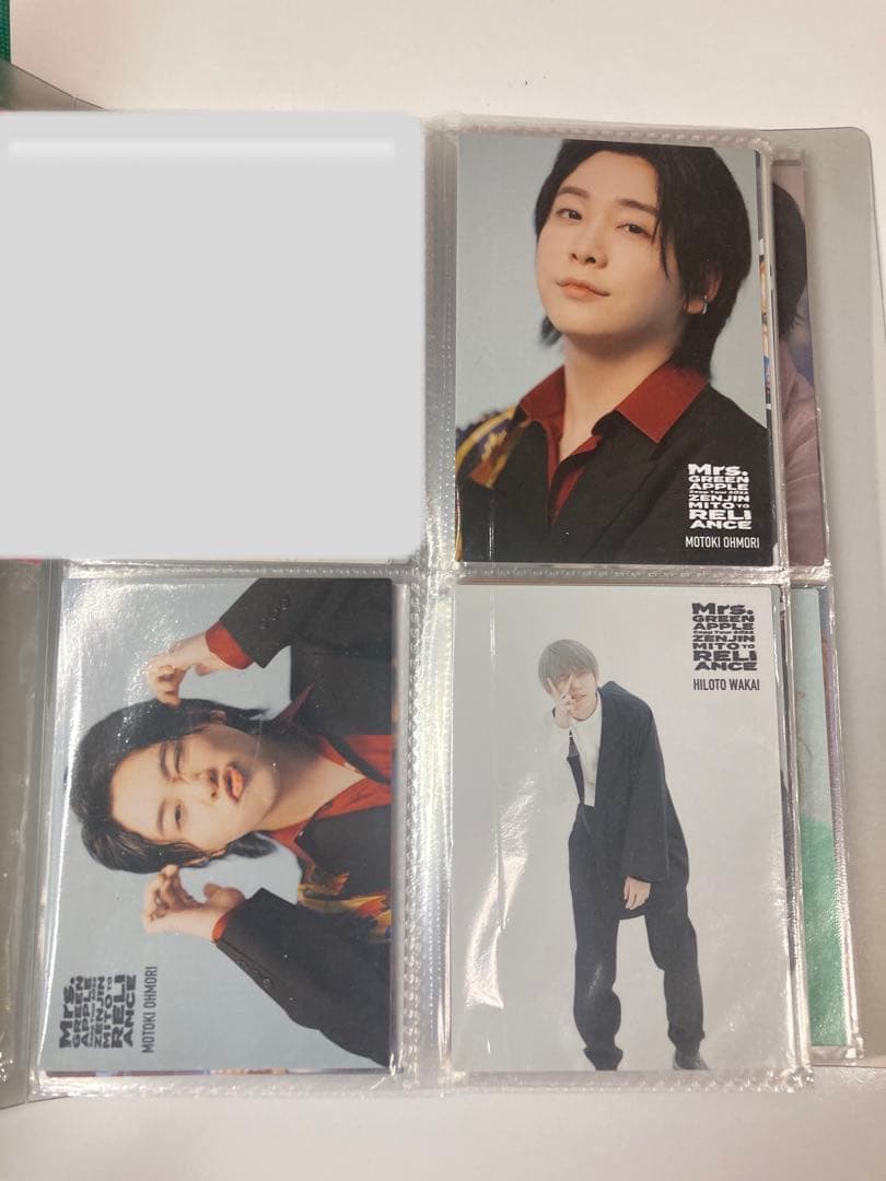 Mrs. GREEN APPLE ゼンジン未到とリライアンス フォトカ コンプ - メルカリ