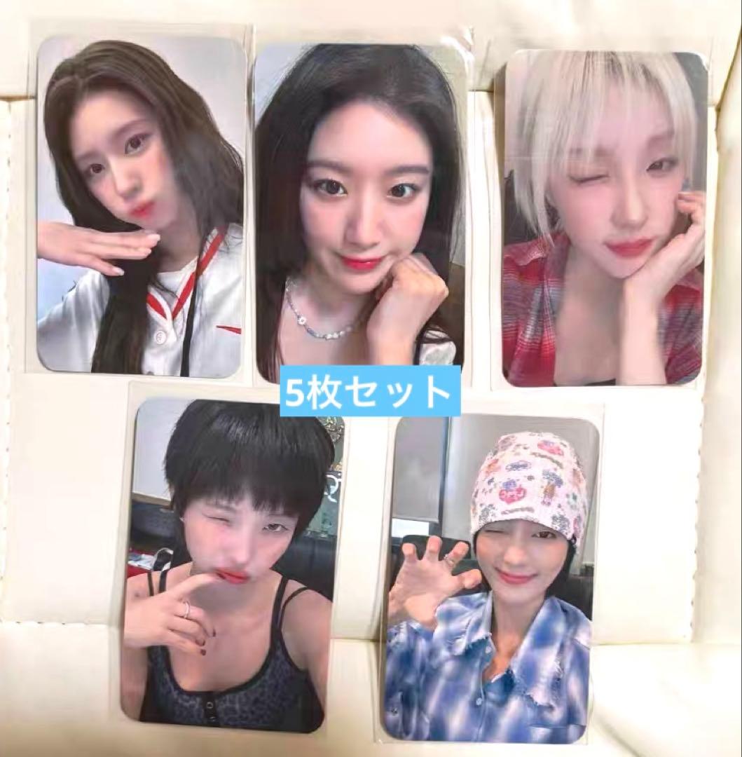 IDLE ミヨン We are fanme 台北限定 トレカ 5枚セットE