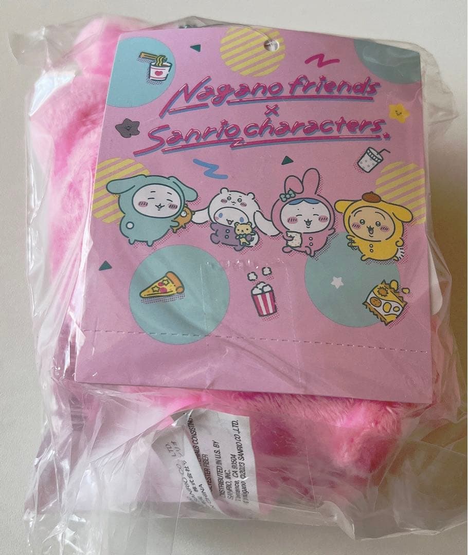 ちいかわ サンリオ コラボ ハチワレ マイメロ ぬいぐるみ マスコット