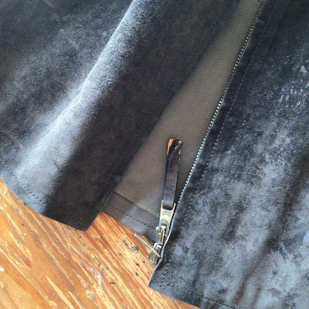 グッチGUCCI スウェード シングルライダース サイズ48 - メルカリ