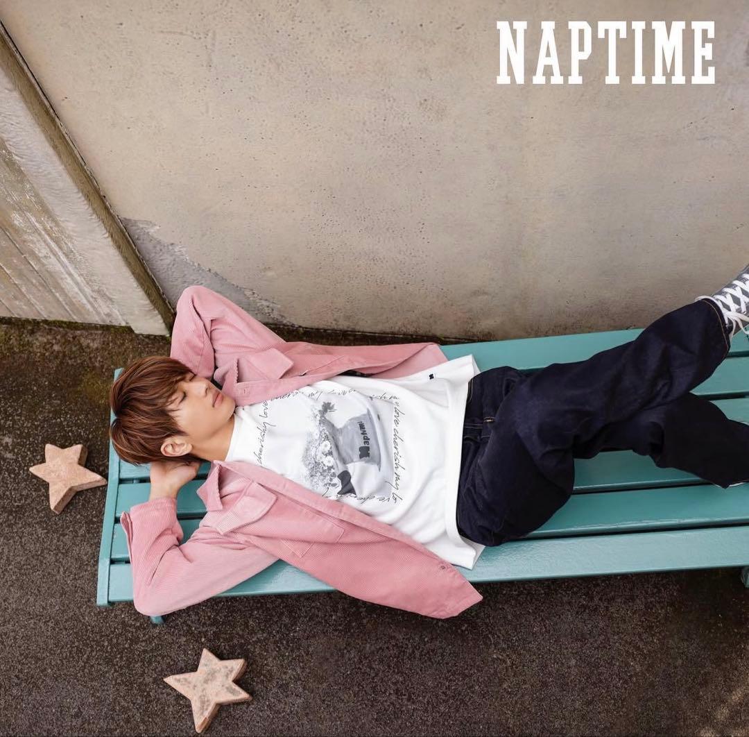 Nissy Naptime フォトプリントプルオーバーカットソー S