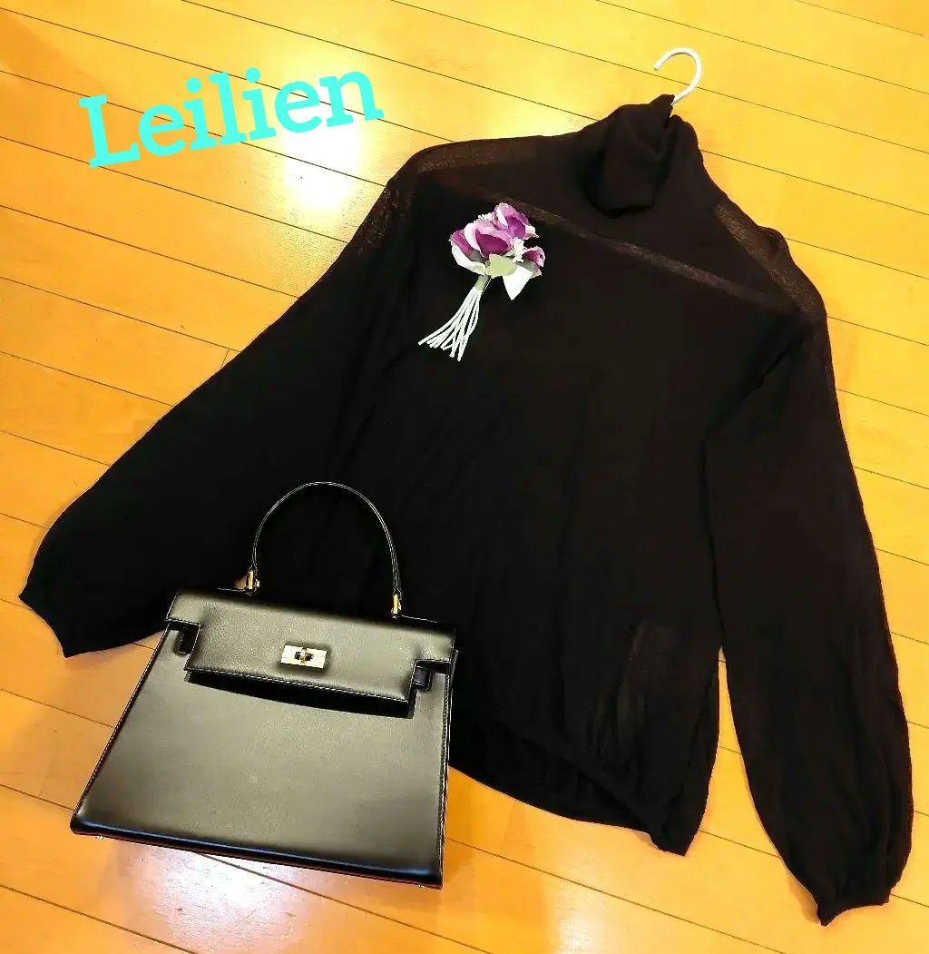 専用レリアン近年モデル 薄手 シアー感黒長袖ニットプルオーバートップス11L 楽天市場】【洗える】レディース ニットトップス リブニット プル