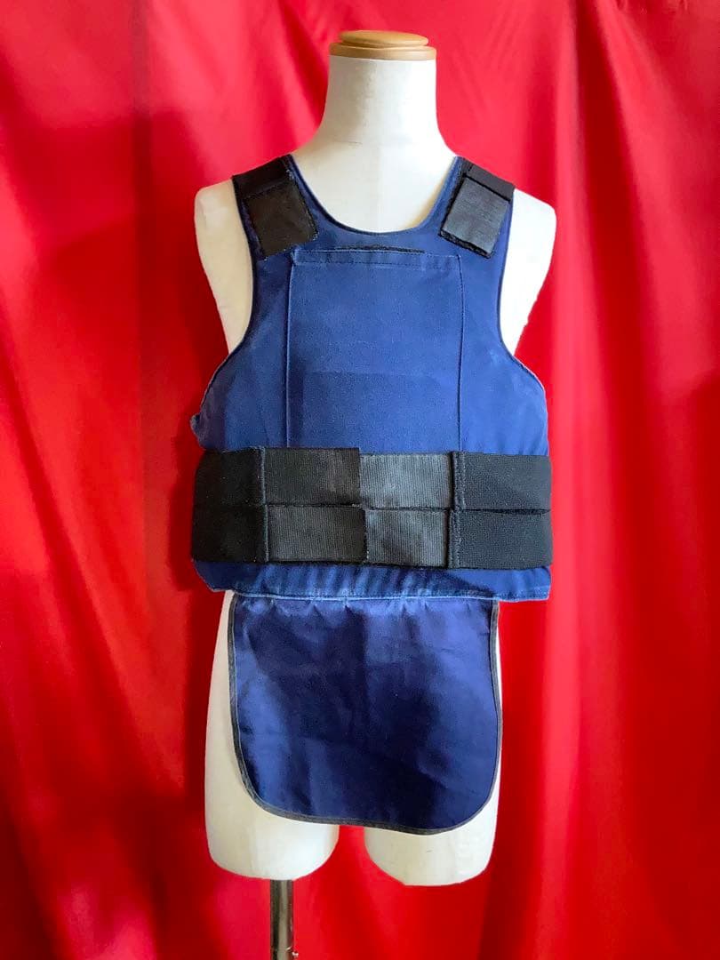 サファリランド103-A2ボディアーマー 純正ケブラー+クラスコム防弾プレート付 TOM FORD (トムフォード) NAPPA GRAIN LEATHER ASYMMETRIC BIKER