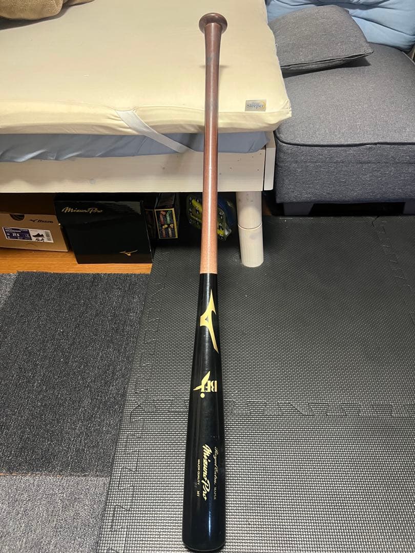 ミズノ プロフェッショナル 木製バット 84cm
