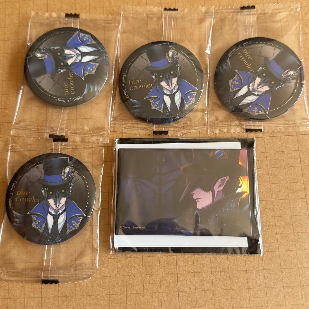 ツイステ アニメーション 缶バッジ カプ缶 クロウリー - メルカリ