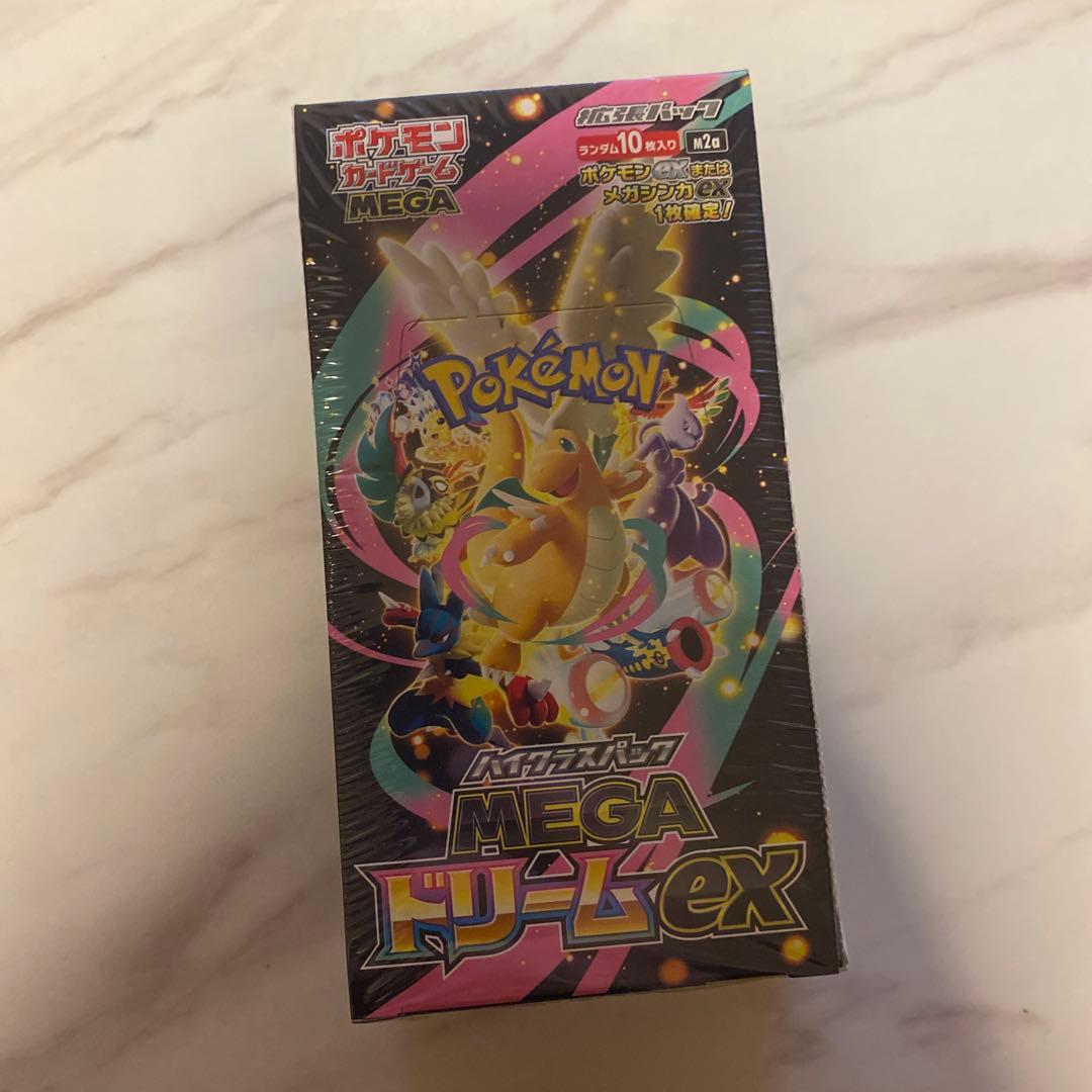 [シュリンクあり] ポケカ MEGAドリームex box