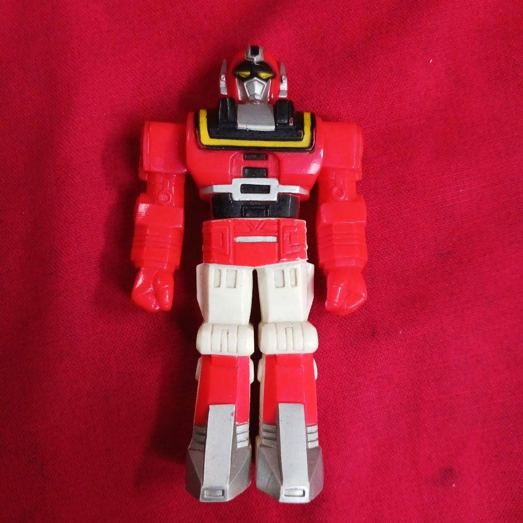 マシンロボ　クロノスの大逆襲 バイカンフー ソフビ　当時物