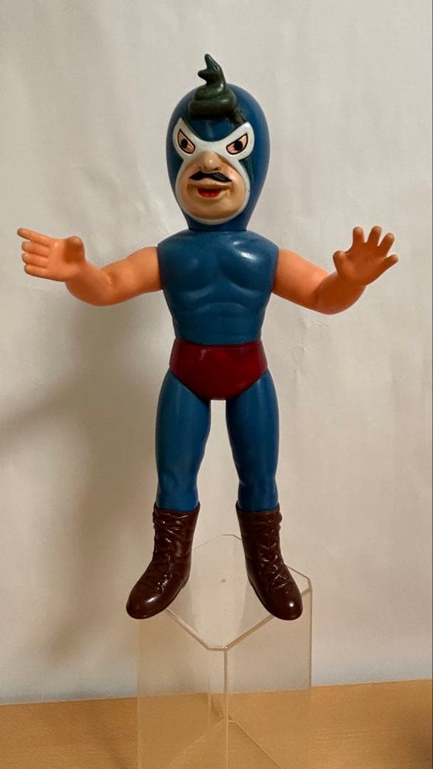 ブラックパイソン　タイガーマスク　ソフビ　フィギュア Yahoo!オークション -「ブラック タイガー マスク」(ソフビ