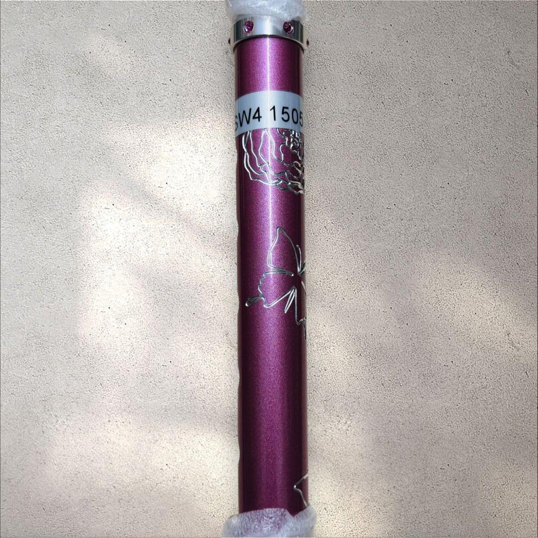 新品未使用✨スカイステッキスリム 折りたたみ杖 ピンク アルミ製 島