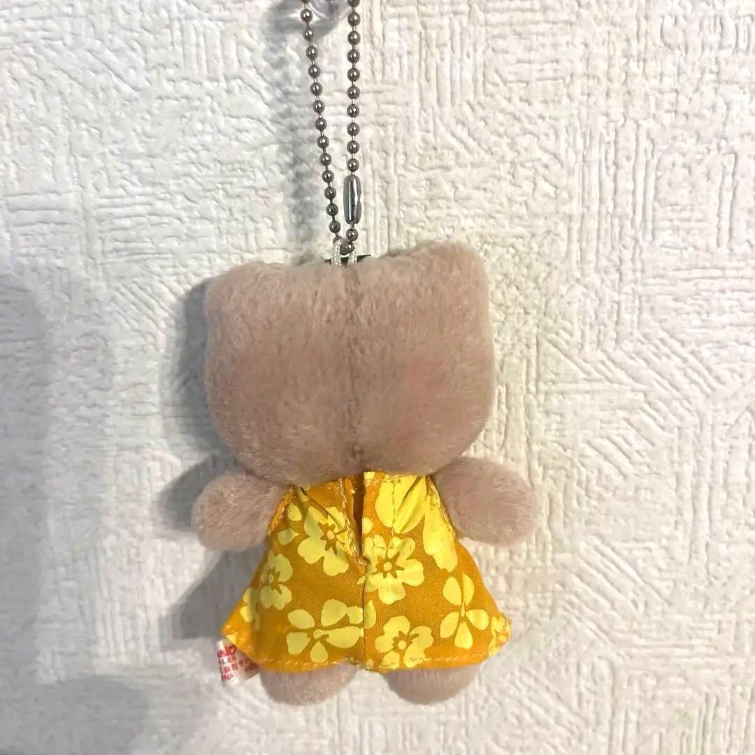 レア‼️プルメリアアロハキティ日焼け ぬいぐるみ マスコット