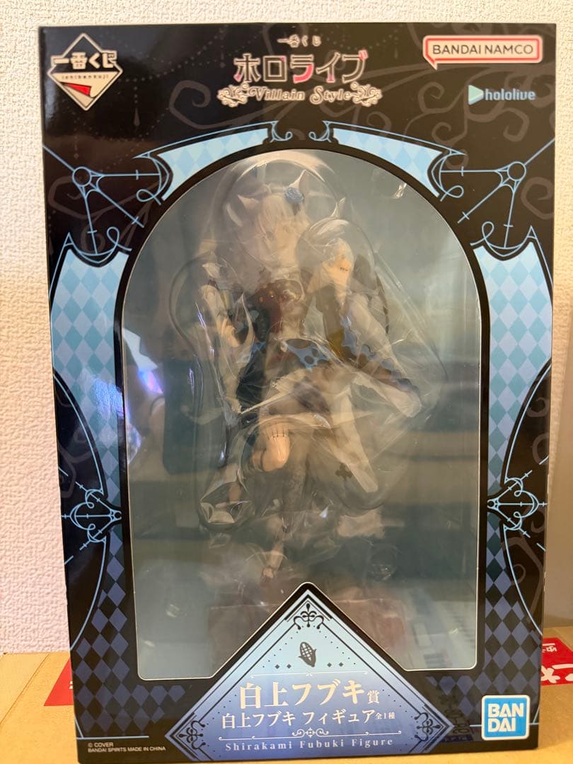 一番くじ　ホロライブ　白上フブキ　獅白ぼたん　フィギュア