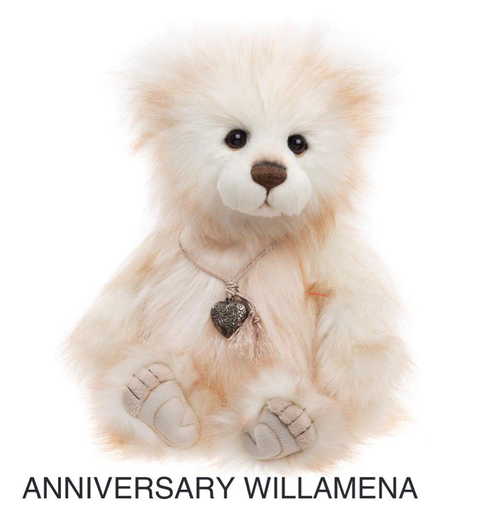Charlie bears ぬいぐるみANNIVERSARY WILLAMENA