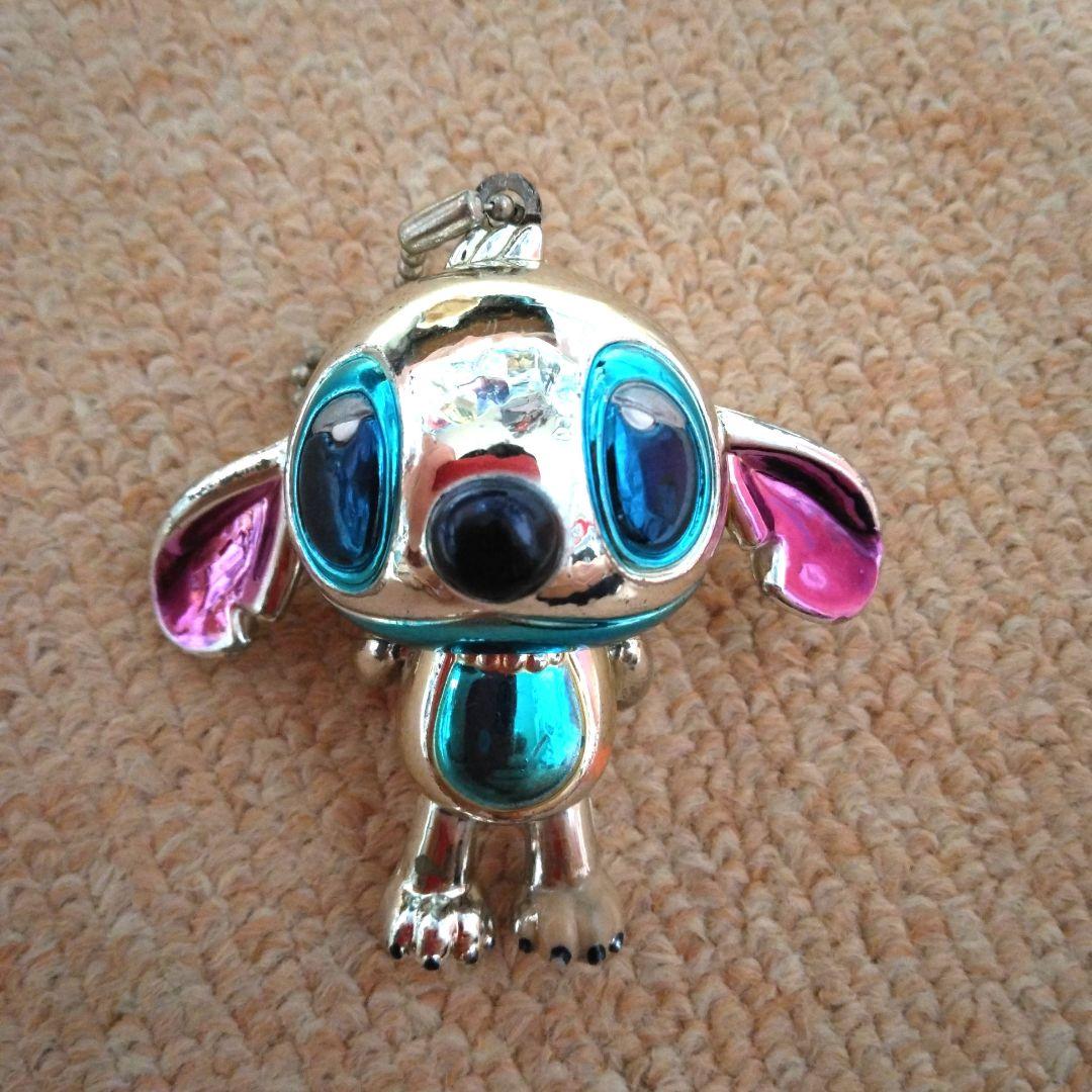 ディズニー スティッチ ぶらぶら メタリック キーホルダー - メルカリ