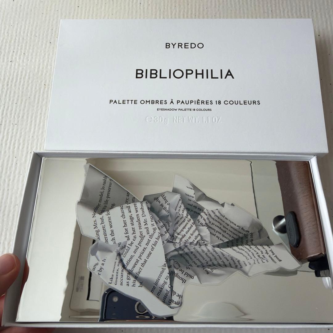 新品未使用BYREDO バイレード　アイシャドウパレット　ビブリオフィリア
