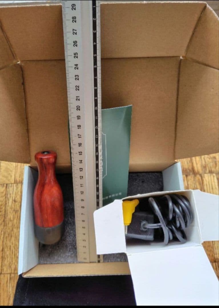 【ラスト1】ホットストーン温熱器 12.5cm 砭石（べんせき）