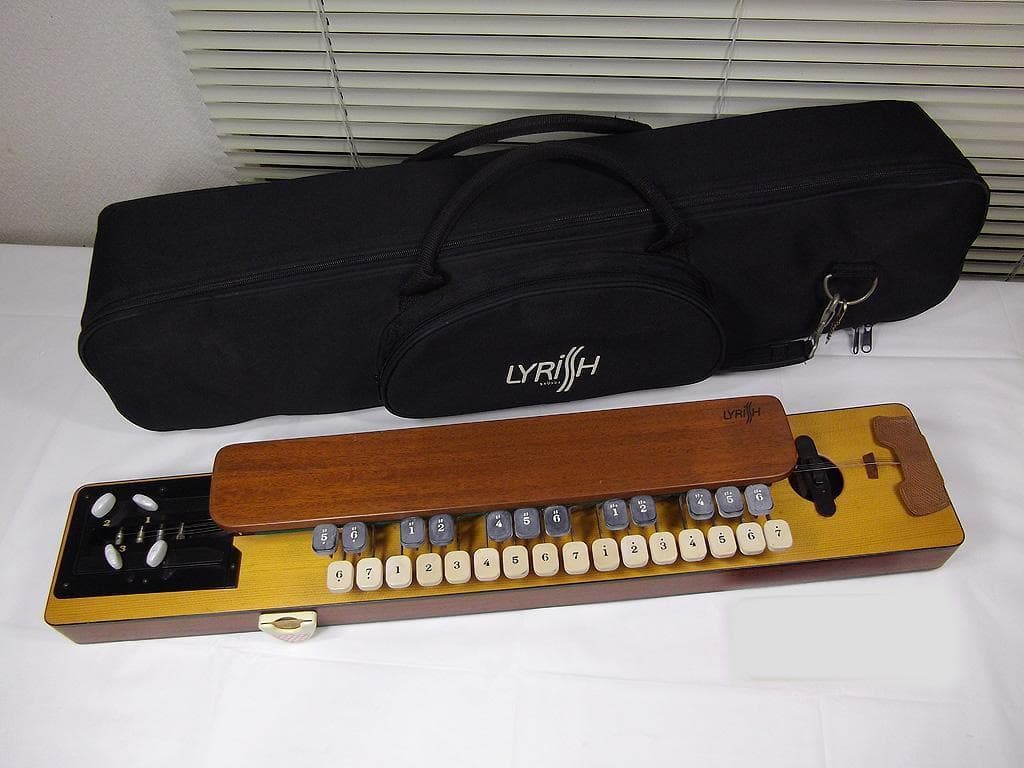 ライリッシュ LPS50 均等鍵盤 大正琴 4弦 ピックアップ付き