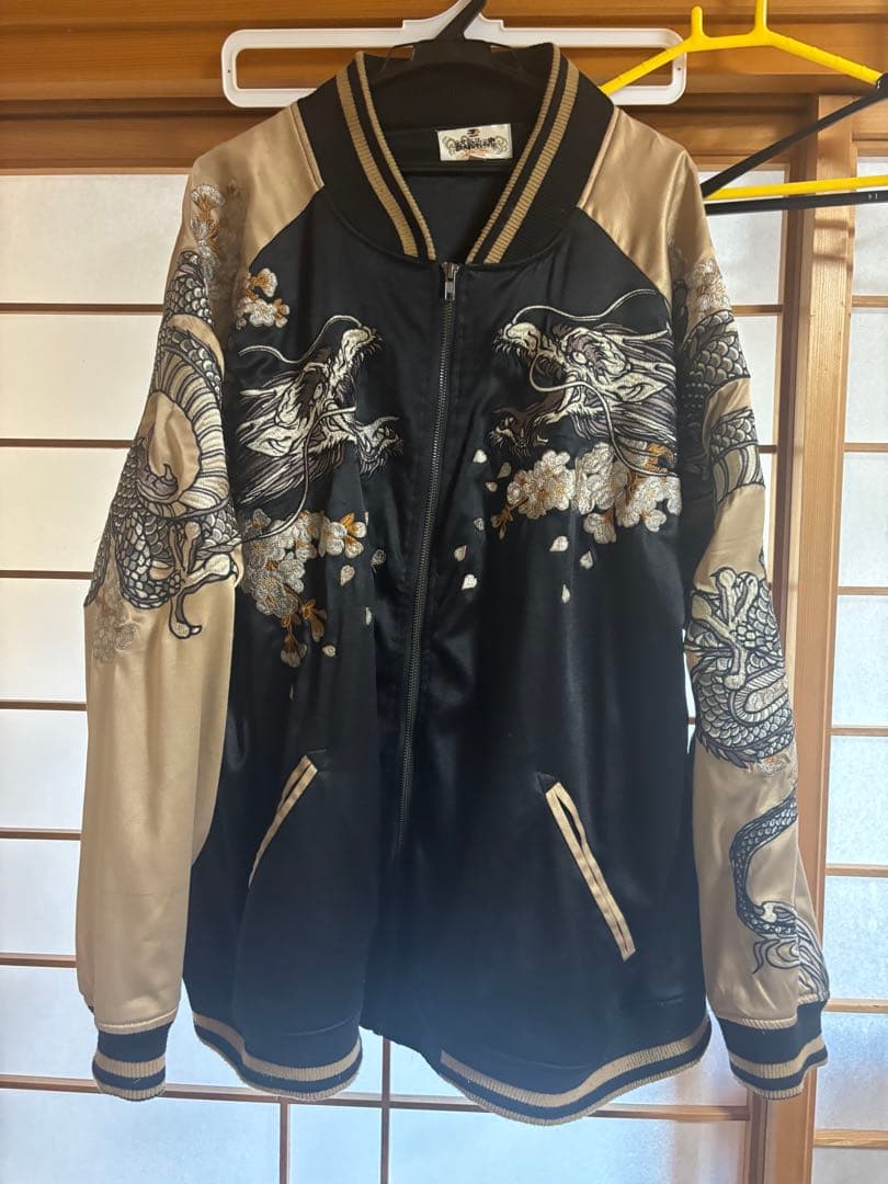 スカジャン　絡繰魂3L　値下げ交渉可 楽天市場】からくり魂 絡繰魂 粋 スカジャン 横須賀ジャンパー