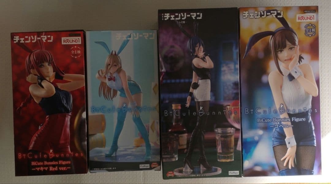 ROUND1限定他　BiCute Bunnies チェンソーマン4種