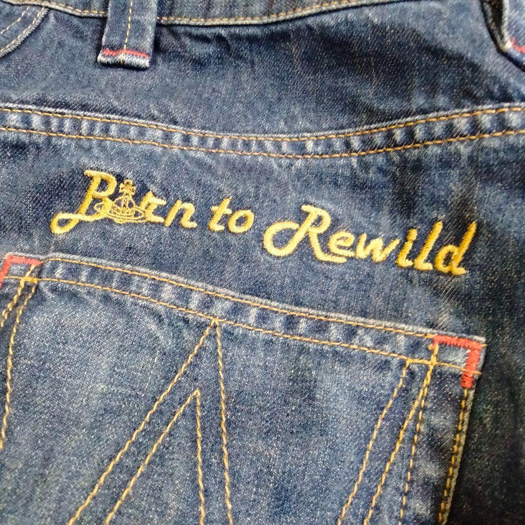 希少】ヴィヴィアンウエストウッド ディストレスト マッカ ジーンズ M