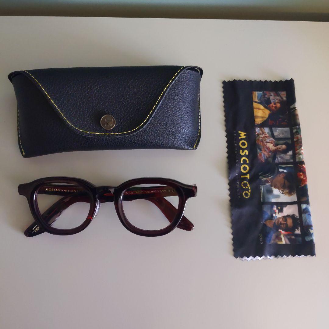 メガネ・老眼鏡 Moscot dahven 47 burgundy