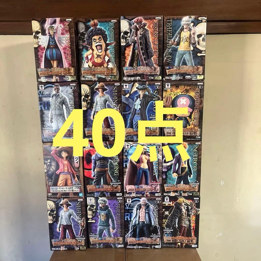 ワンピース　フィギュア　未開封　40点　グラメン　レア物 ワンピース』定番プライズフィギュアがミニチュア化！「DXF～THE
