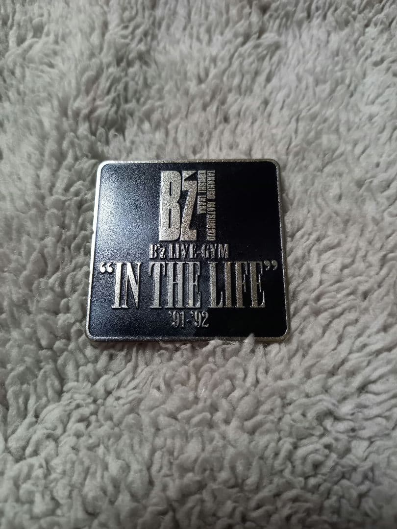 【貴重】B'z　IN THE LIFE　ピンバッジ